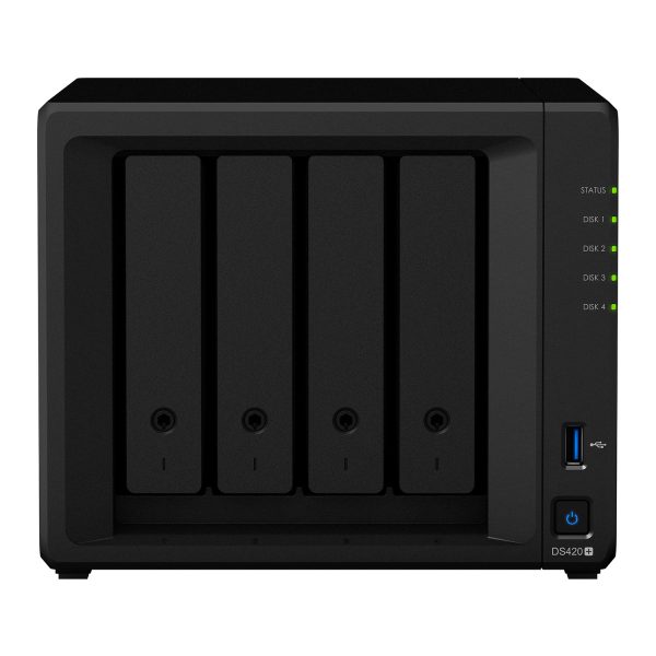 Synology DiskStation DS420+ 4 Bay Desktop NAS Enclosure - Image 3